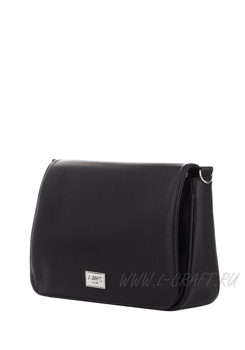 Модель №1228 | кожзам | гладкий | черный | Р820-1 | 23217