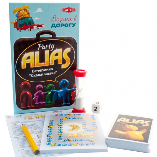 Настольная игра TACTIC Alias Вечеринка компактная [артикул: 53370]