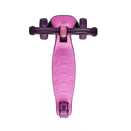 Самокат MAXISCOO Junior Plus со светящимися колесами, розовый [артикул: MSC-J072001P]