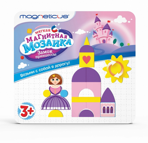 Мозаика магнитная MAGNETICUS Замок принцессы [артикул: MC-001]