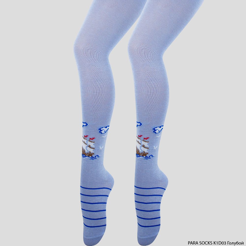 Колготки детские Para Socks (K1D03) голубой