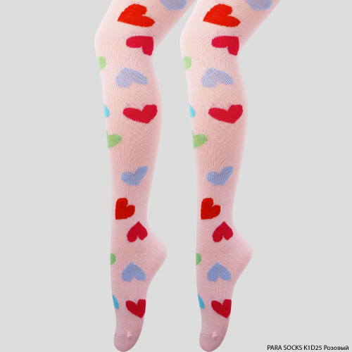 Колготки детские Para Socks (K1D25) розовый