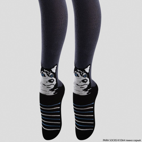 Колготки детские Para Socks (K1D64) темно-серый