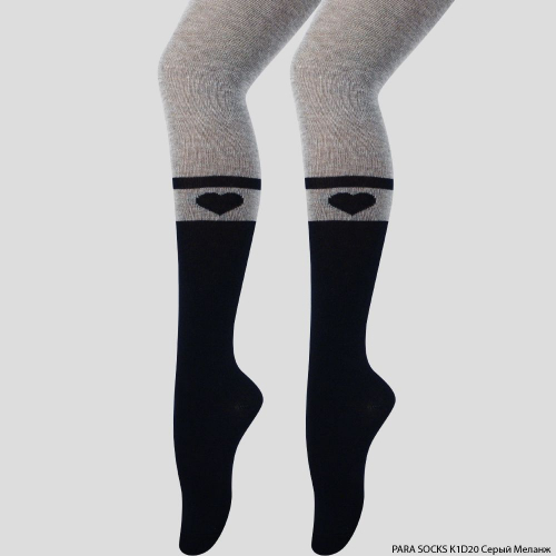 Колготки детские Para Socks (K1D20) серый меланж