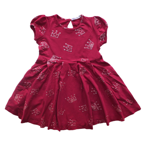 Платье для девочки Bonito Kids (OP372) бордовый