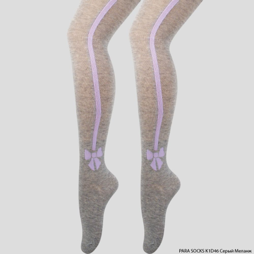 Колготки детские Para Socks (K1D46) серый меланж