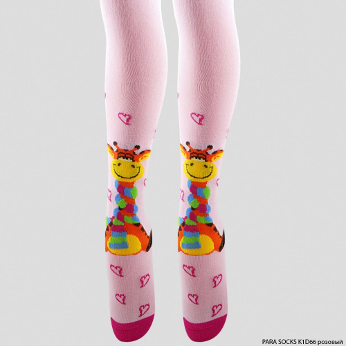 Колготки детские Para Socks (K1D66) розовый