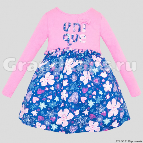 Платье для девочки Let's Go (8127) Розовый