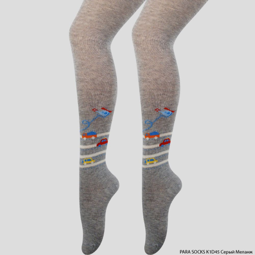 Колготки детские Para Socks (K1D45) серый меланж