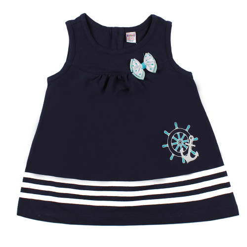 Платье для девочки Bonito Kids (ОР1059) темно-синий