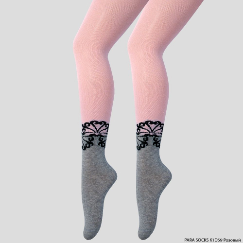 Колготки детские Para Socks (K1D59) розовый
