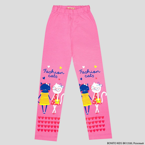 Лосины для девочки Bonito Kids (BK1358L) Розовый