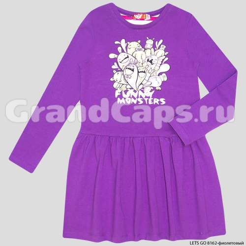 Платье для девочки Let's Go (8162) Фиолетовый