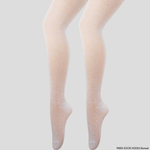 Колготки детские Para Socks (K3D3) белый