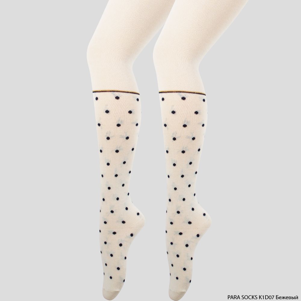 Колготки детские Para Socks (K1D07) бежевый