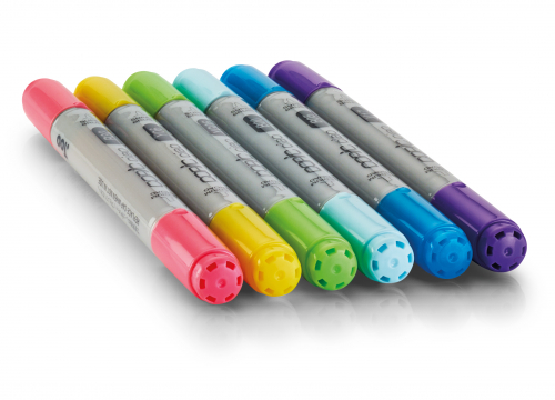 Набор маркеров Copic Ciao 'Brights' 6 штук в пластиковой упаковке