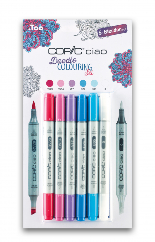 Набор маркеров Copic Ciao 'Doodle' 6 штук