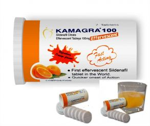 Камагра в шипучих таблетках,KAMAGRA FIZZ 7 таб*100mg для потенции