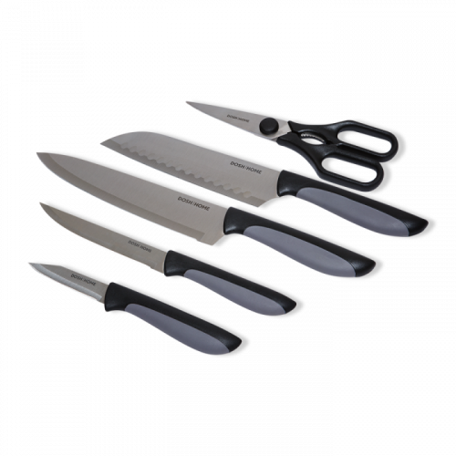 658 р  799 р  Набор ножей LYNX 5шт, Нож LYNX SANTOKU 18см, Нож универсальный LYNX 13см, Нож для нарезки LYNX 8см, Нож кулинарный LYNX 20см, Ножницы мультифункциональные LYNX