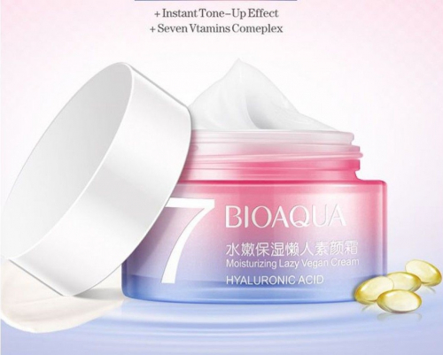 Крем для лица Bioaqua Hyaluronic Acid Lazy Vegan 7 50гр