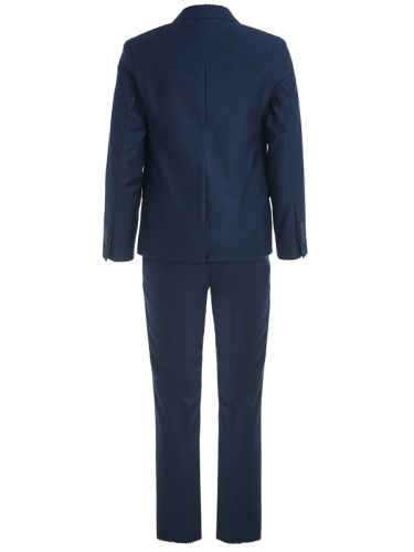 Костюм двойка (пиджак,брюки) слим-фит для мальчика (цвет Синий)