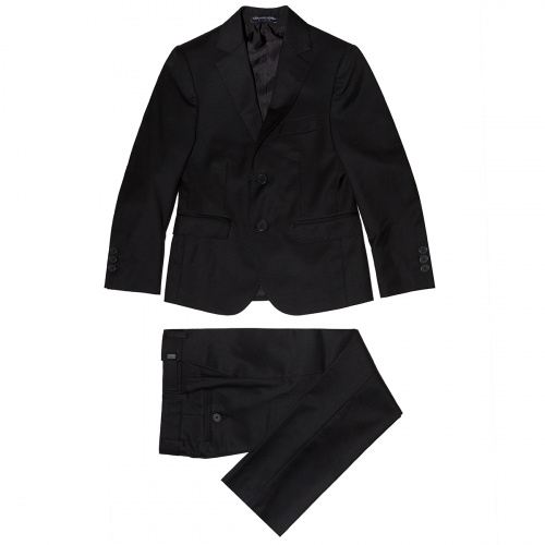 Костюм классика (пиджак,брюки) (цвет черный)