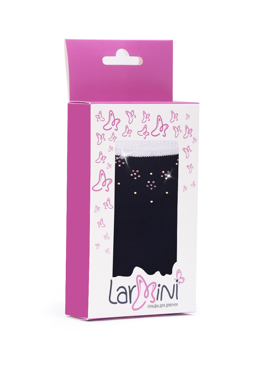 LARMINI Гольфы LR-G-178258-02, цвет черный/белый