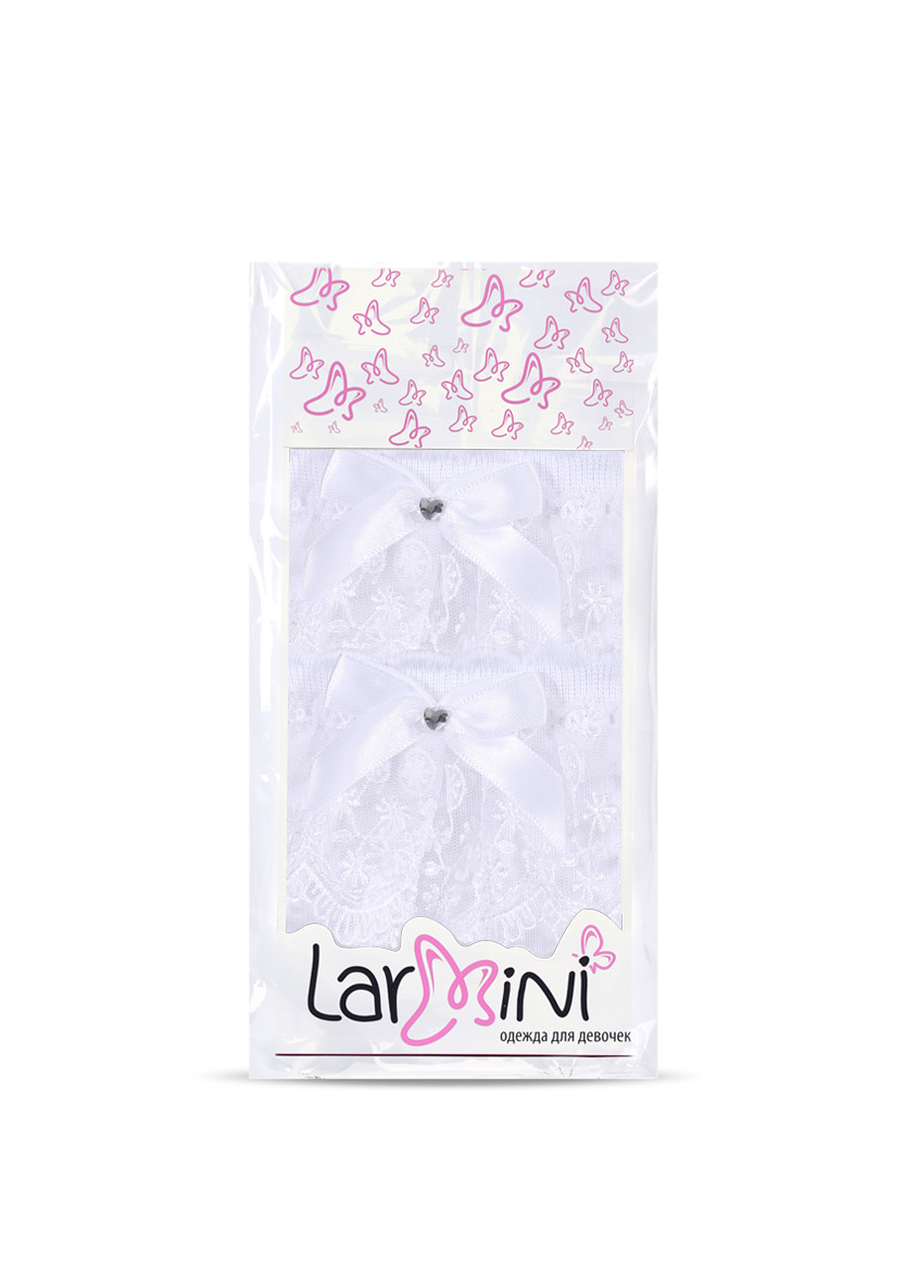 LARMINI Гольфы LR-G-KNS-80-B-S-SS, цвет белый