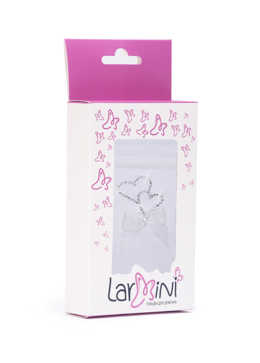 LARMINI Гольфы LR-G-166997-B-SO-S, цвет белый