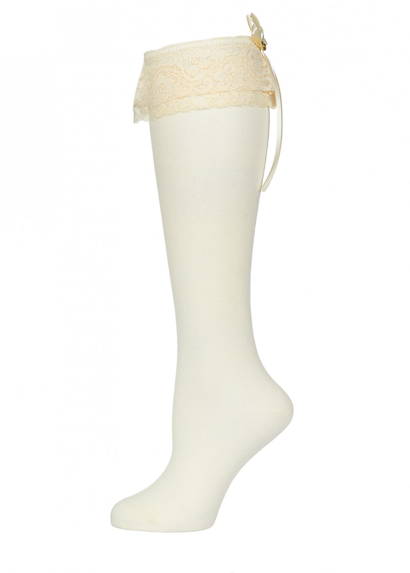 LARMINI Гольфы LR-G-KS2-CLA-S, цвет кремовый