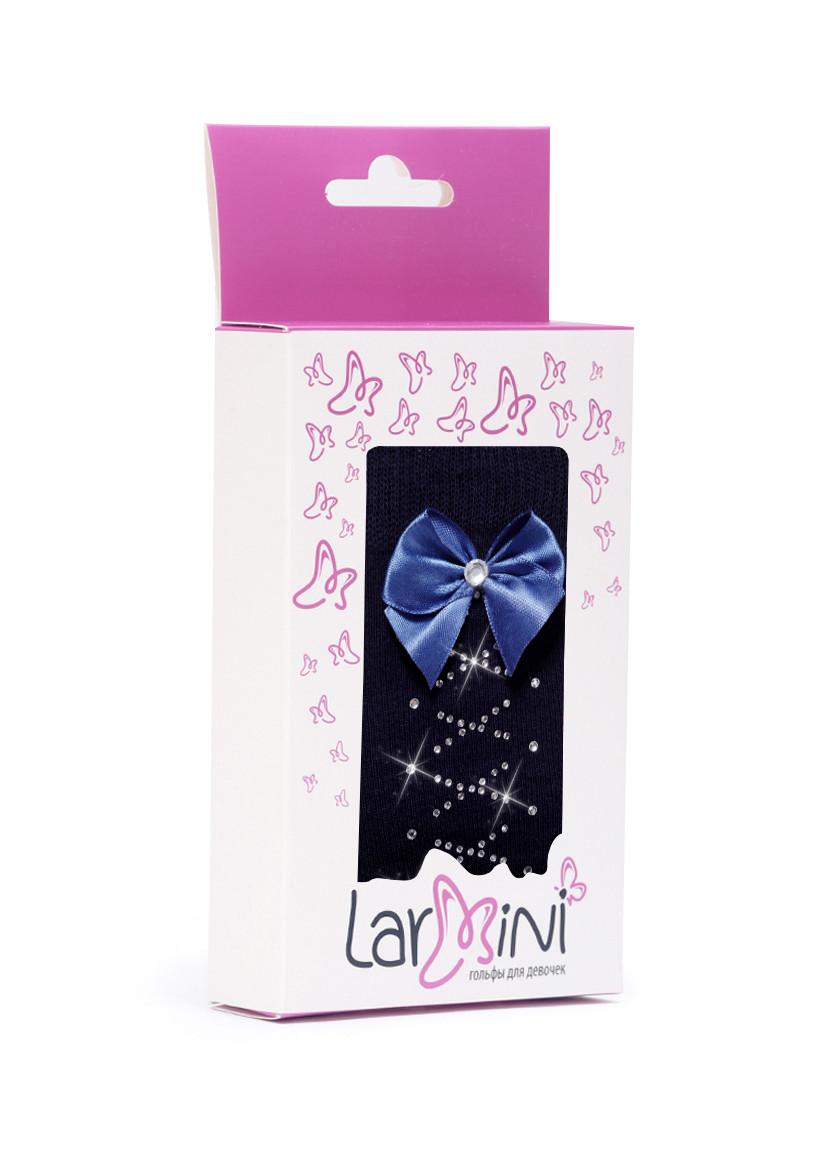 LARMINI Гольфы LR-G-168061-B-SLL-S, цвет темно-синий