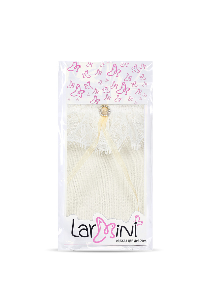 LARMINI Гольфы LR-G-KR-LO-PS, цвет кремовый
