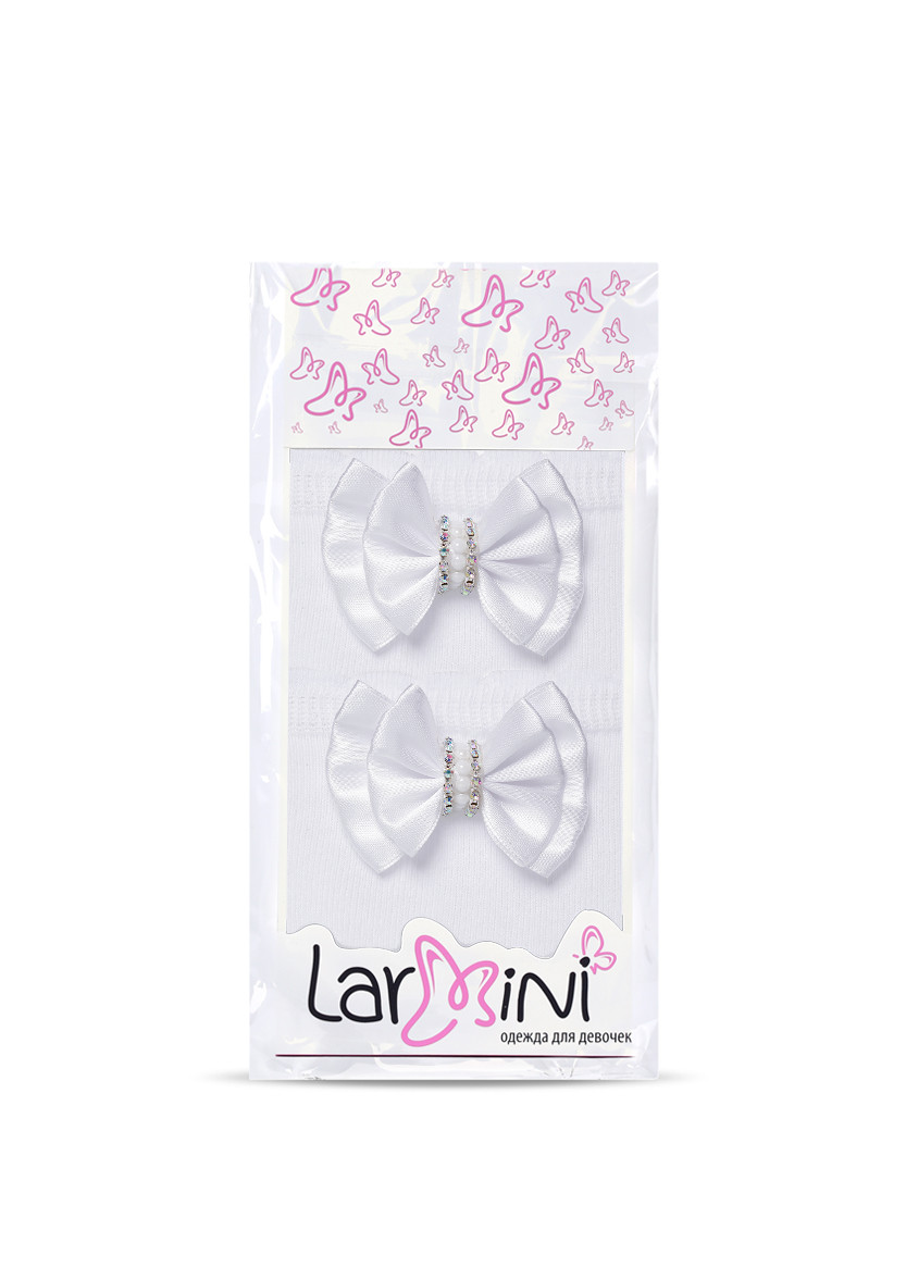 LARMINI Гольфы LR-G-B-2B-TSSPJ, цвет белый