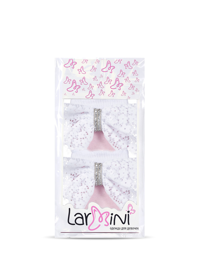 LARMINI Гольфы LR-G-BB-KF-LSS, цвет розовый/белый