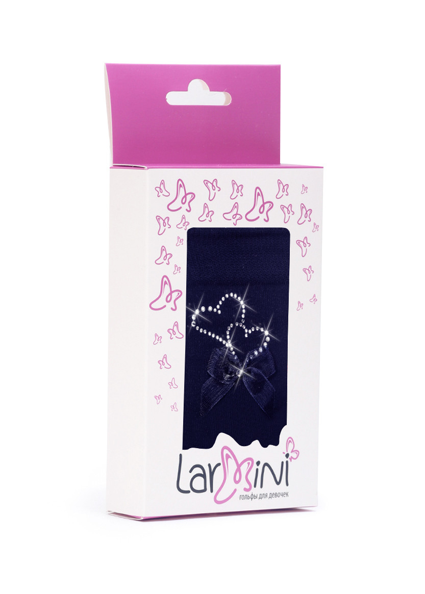 LARMINI Гольфы LR-G-166997-B-SO-S, цвет темно-синий