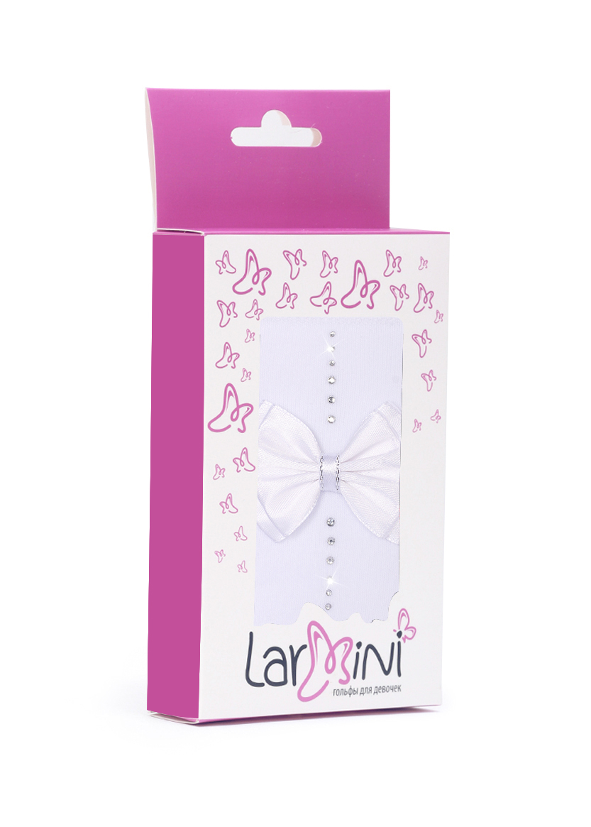 LARMINI Гольфы LR-G-178329-BK-2B, цвет белый