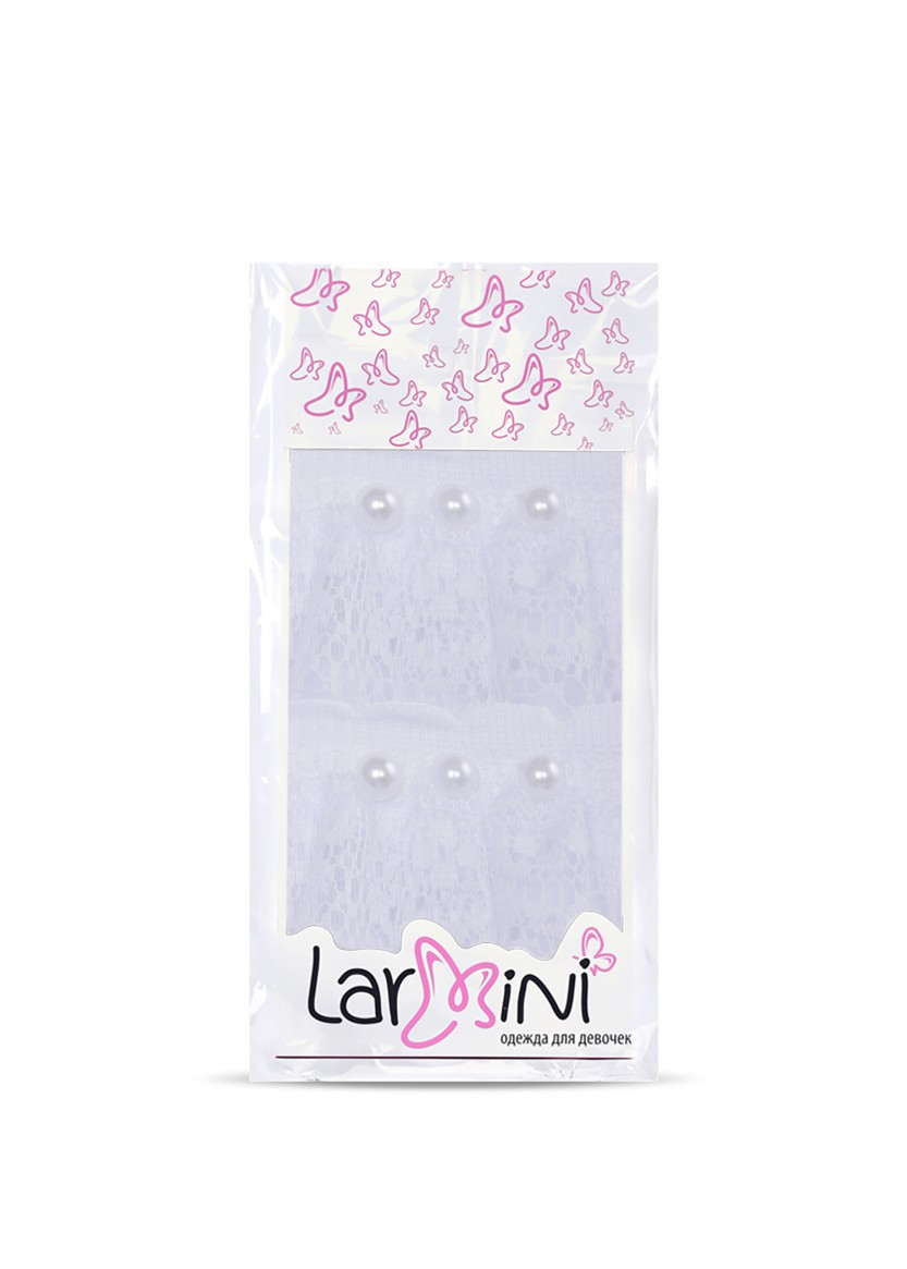 LARMINI Гольфы LR-G-KK-35W-3PJ, цвет белый