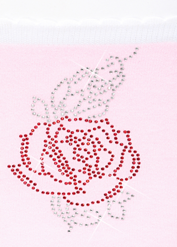 LARMINI Гольфы LR-G-158770, цвет розовый/белый