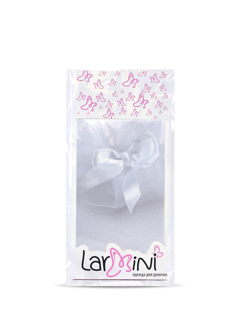 LARMINI Носки LR-S-RFAT-B-SL, цвет белый