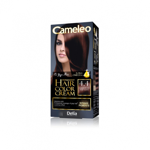 CAMELEO OMEGA 5 HAIR COLOR 4.4 BROWN (50ml+50ml+15ml+4ml)