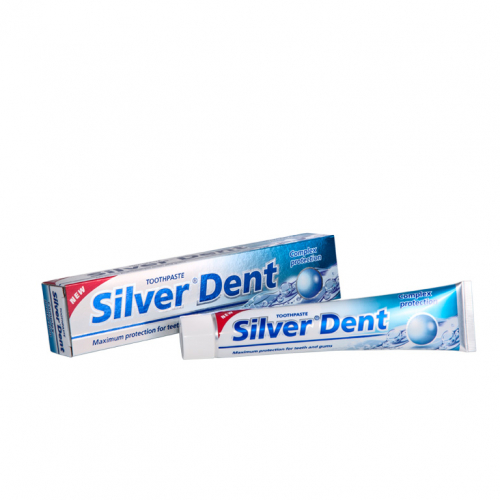 Паста зубная SILVER DENT Комплексная защита, 100г