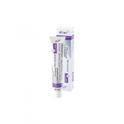 Dentavit Pro Calcium Зубная паста Профессиональная Защита и Укрепление эмали 85г