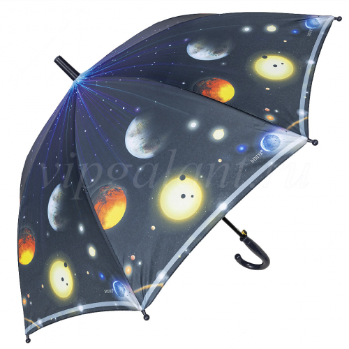 Детский зонт трость Diniya 2613 Космос