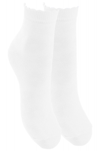 Ажурные носки для девочки - Гамма
