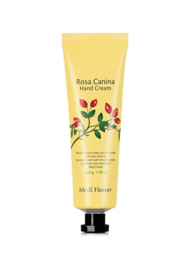 Крем для рук с ароматом шиповника Medi Flower Rosa Canina Hand Cream (50г)