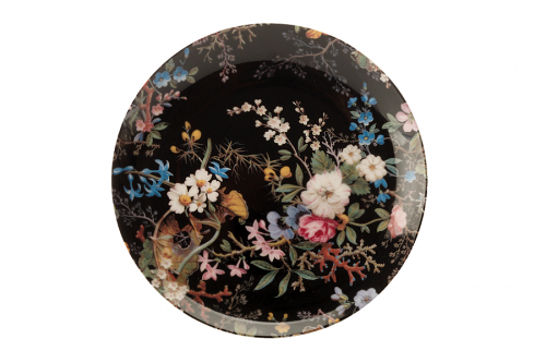 Тарелка закусочная Полночные цветы, 20 см, 53995