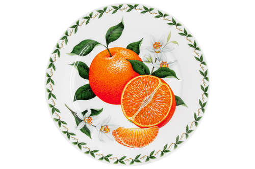Тарелка закусочная Апельсин, 20 см, 55517