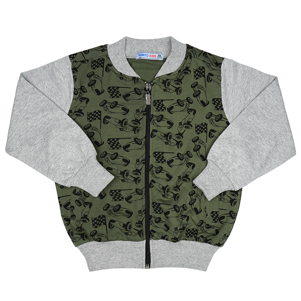 Толстовка для мальчика Bonito Kids (BK1285T) Хаки