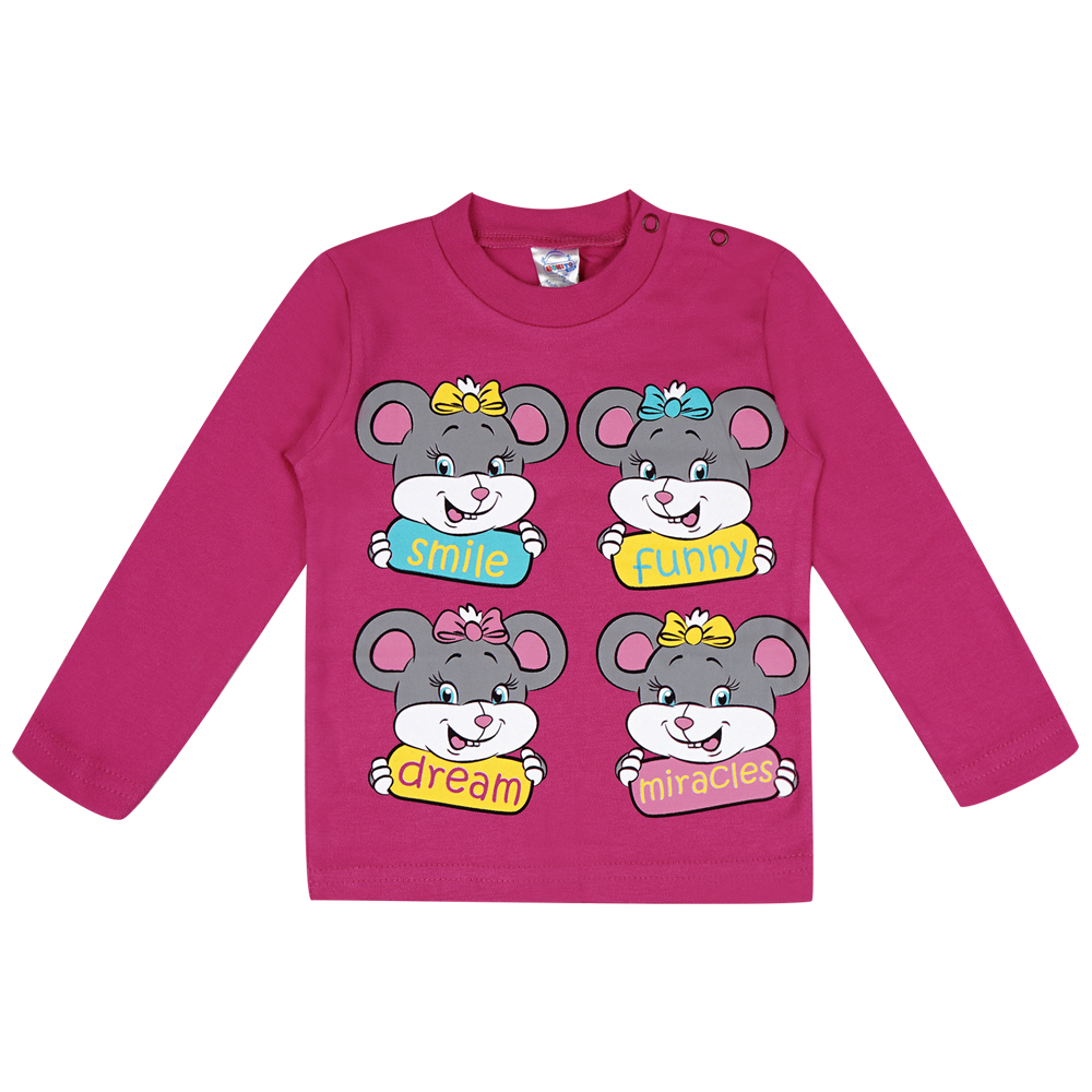 Джемпер для девочки Bonito Kids (BK006KD) фуксия