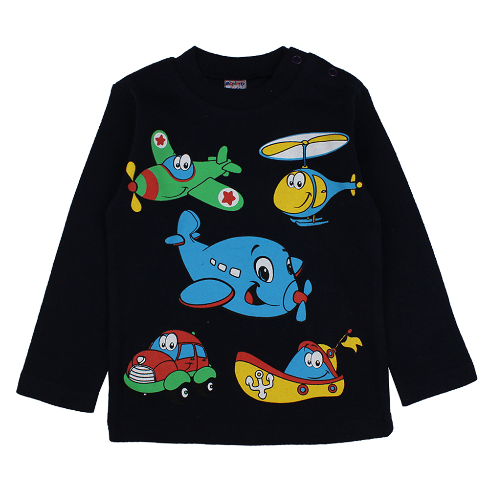 Джемпер для мальчика Bonito Kids (BK006M) темно-синий